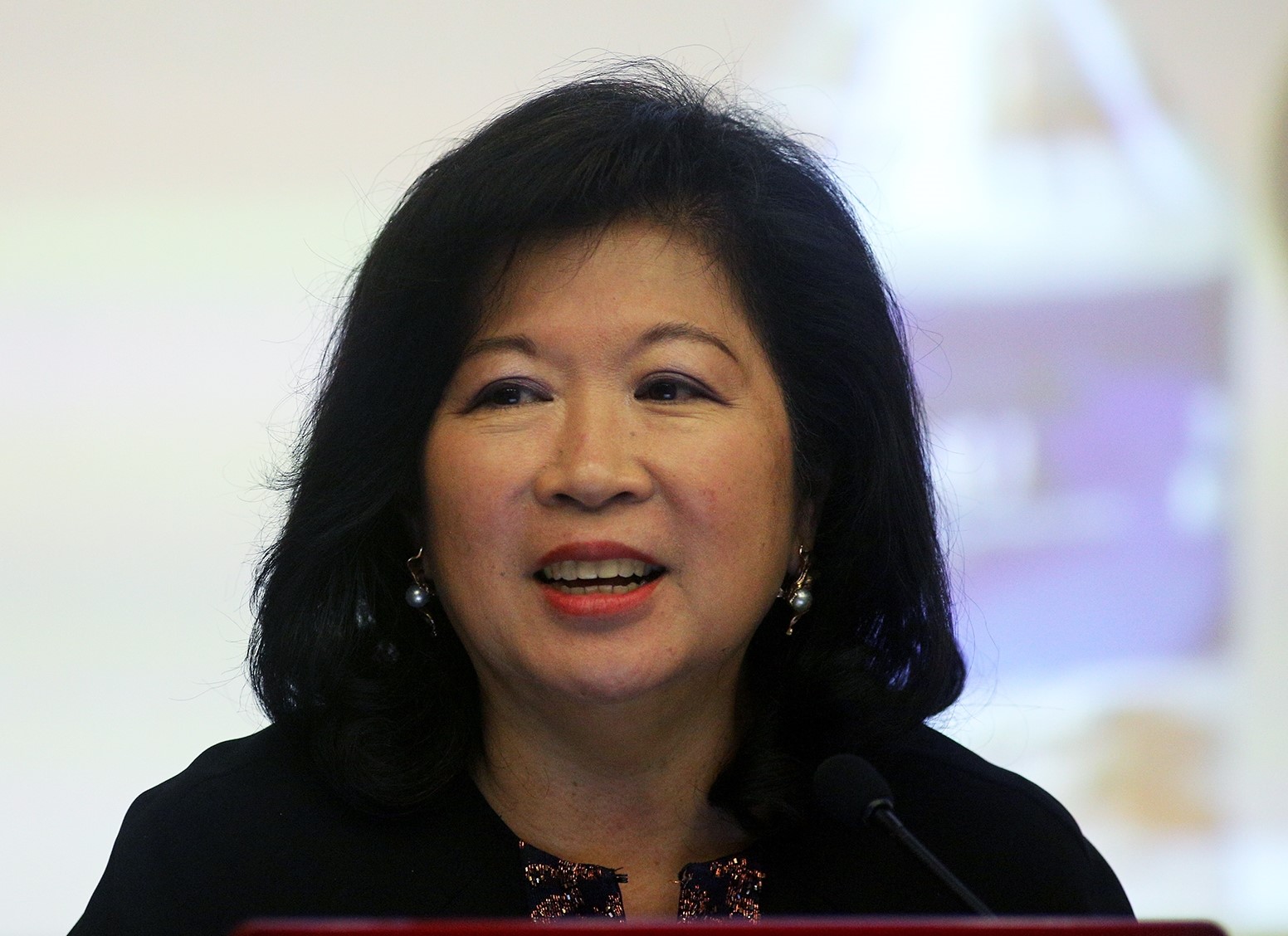 Mantan Menteri Perdagangan RI Mari Elka Pangestu 