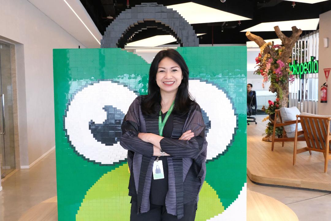 VP of Corporate Communications Tokopedia, Nuraini Razak.