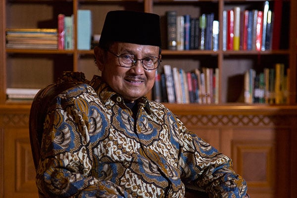 Presiden ke-3 RI Bacharuddin Jusuf Habibie