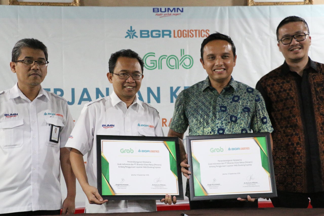 Gandeng Grab, BGR Logistics  Siap Luncurkan Platform baru