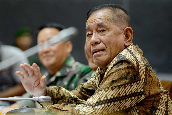  Menteri Pertahanan RI Ryamizard Ryacudu