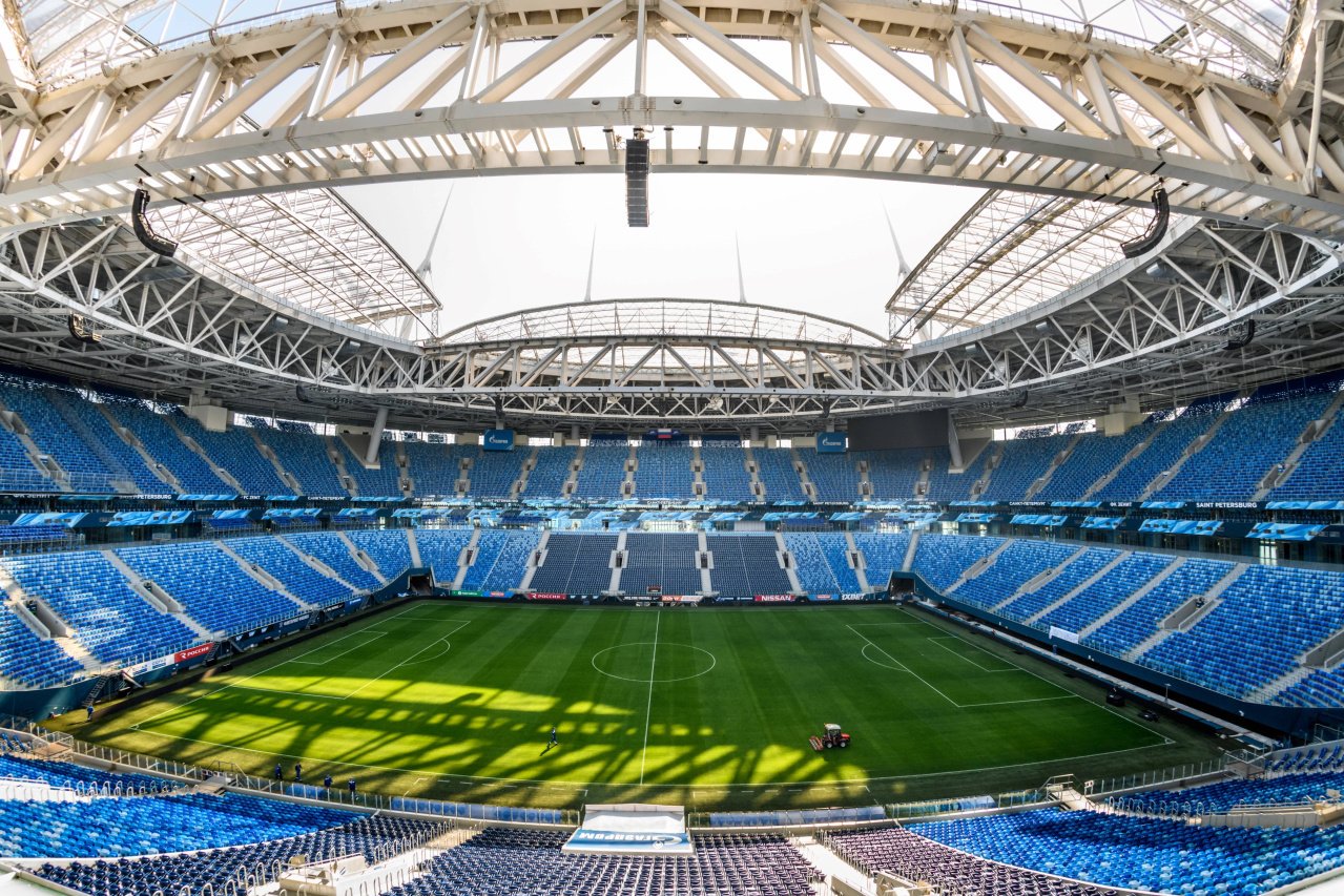 Gazprom Arena (Rusia) yang akan menjadi tuan rumah final Liga Champions 2021