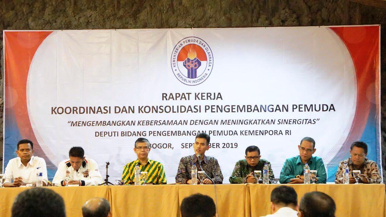 Deputi Bidang Pengembangan Pemuda Kemenpora Gelar Rakor 2019