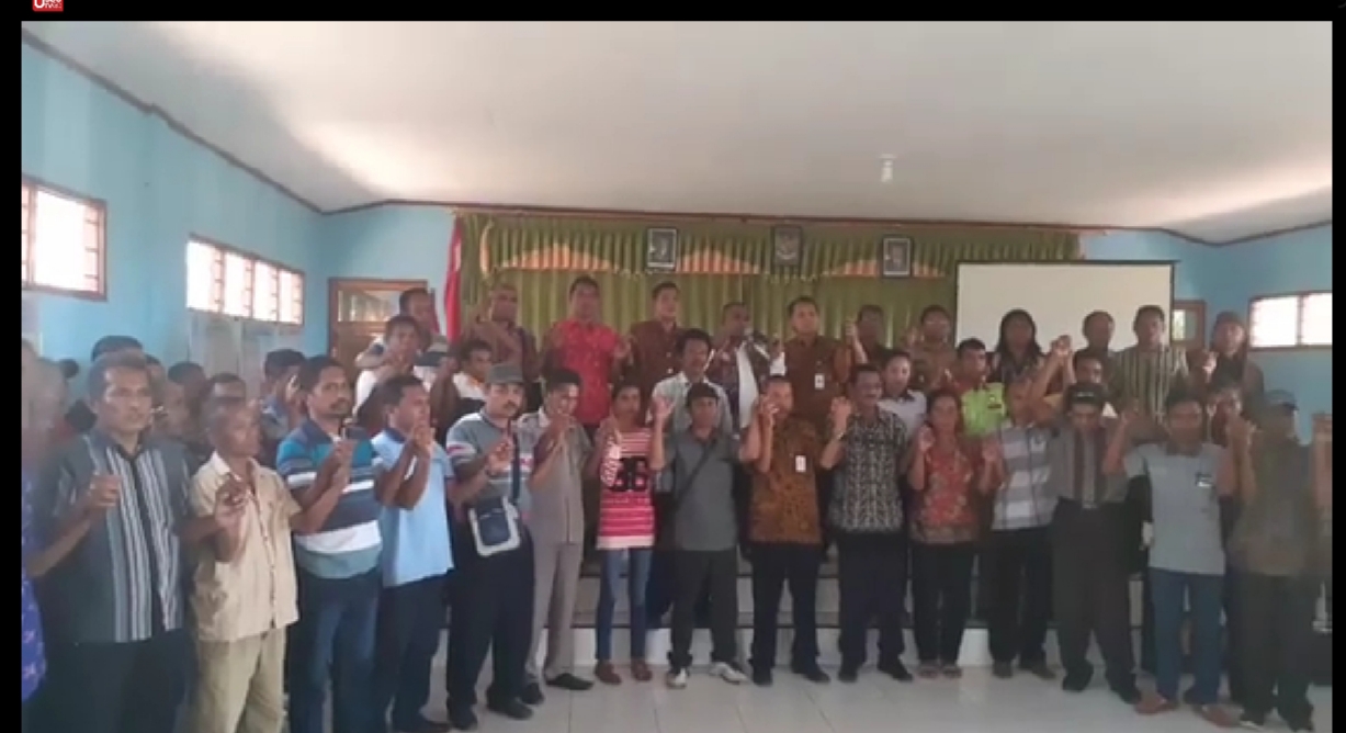 Deklarasi BumDes Bersama di Kecamatan Titihena, Flores Timur