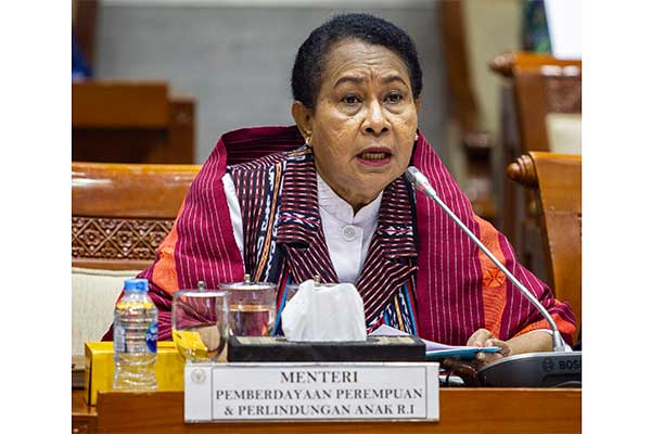 Menteri Pemberdayaan Perempuan dan Perlindungan Anak Yohana Yembise