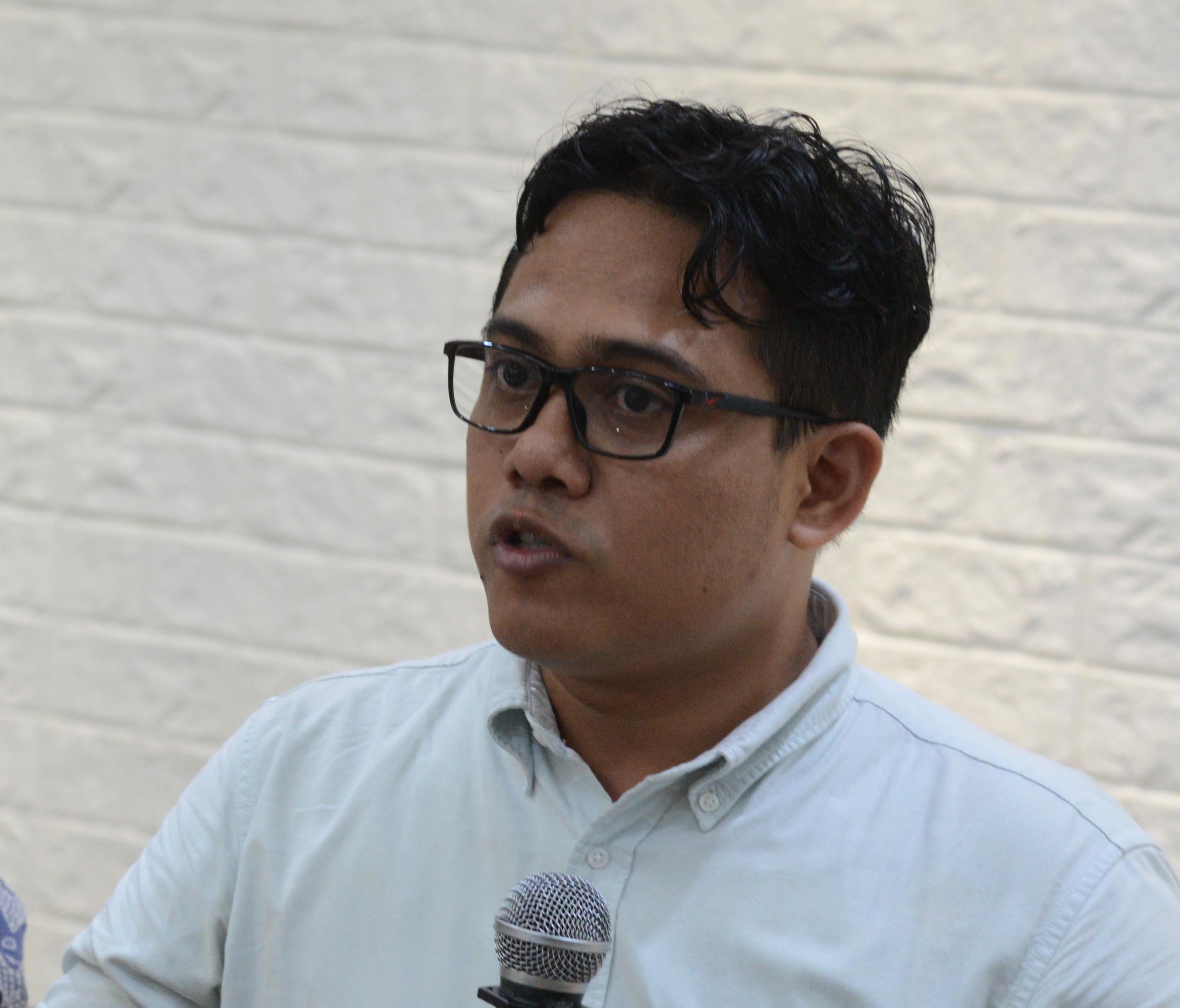 Deputi Direktur Peneliti ELSAM atau Direktur Riset ELSAM Wahyudi Djafar. 