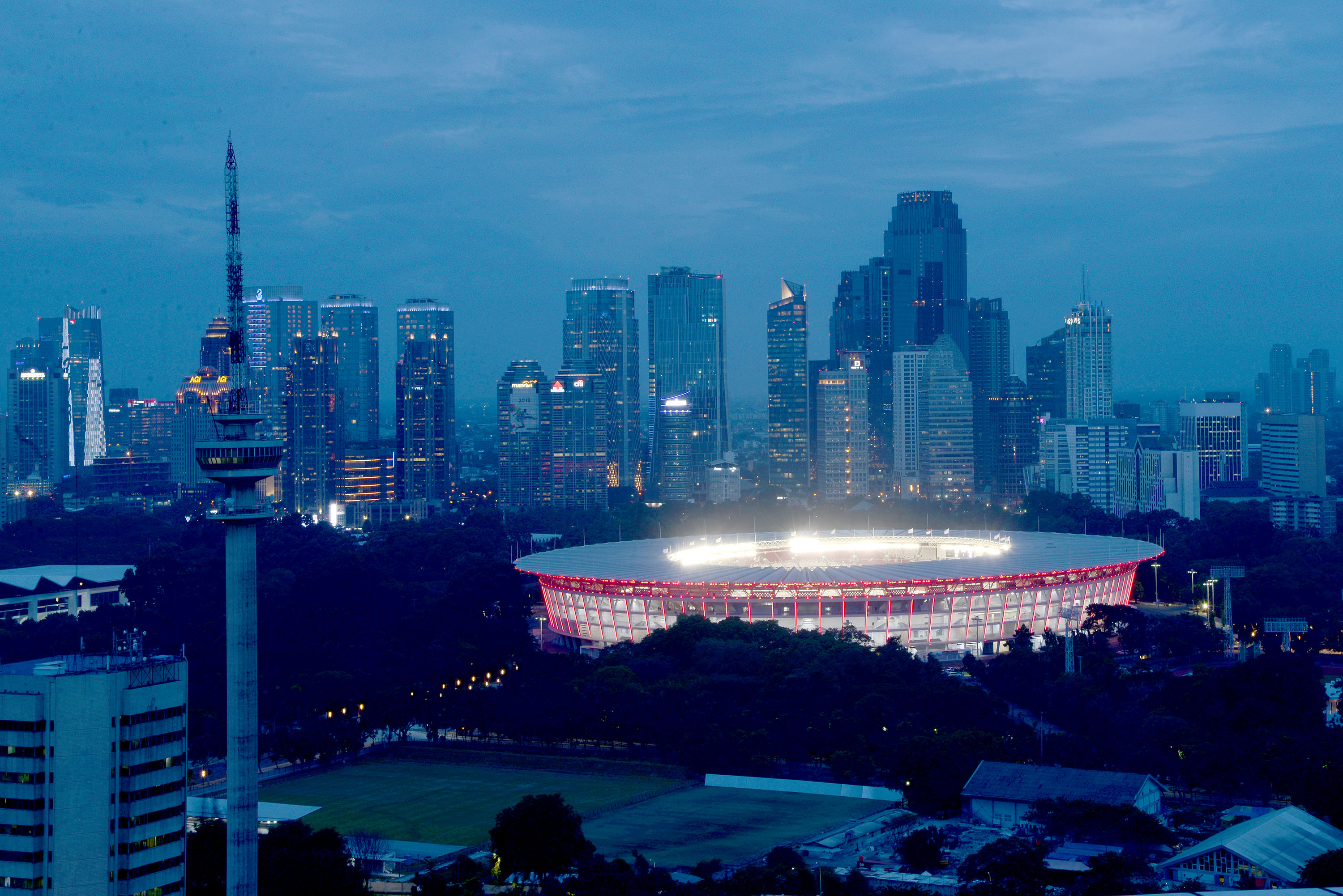 Kawasan Stadion Gelora Bung Karno, Senayan, Jakarta