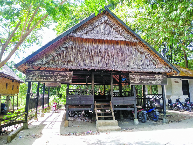 Pintu masuk kawasan Kajang Dalam