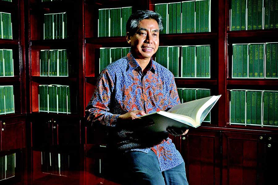 Herry Purnomo salah satu dari penyusun grand design dan Guru Besar Tetap di Departemen Manajamen Hutan (MNH) Fakultas Kehutanan (Fahutan)