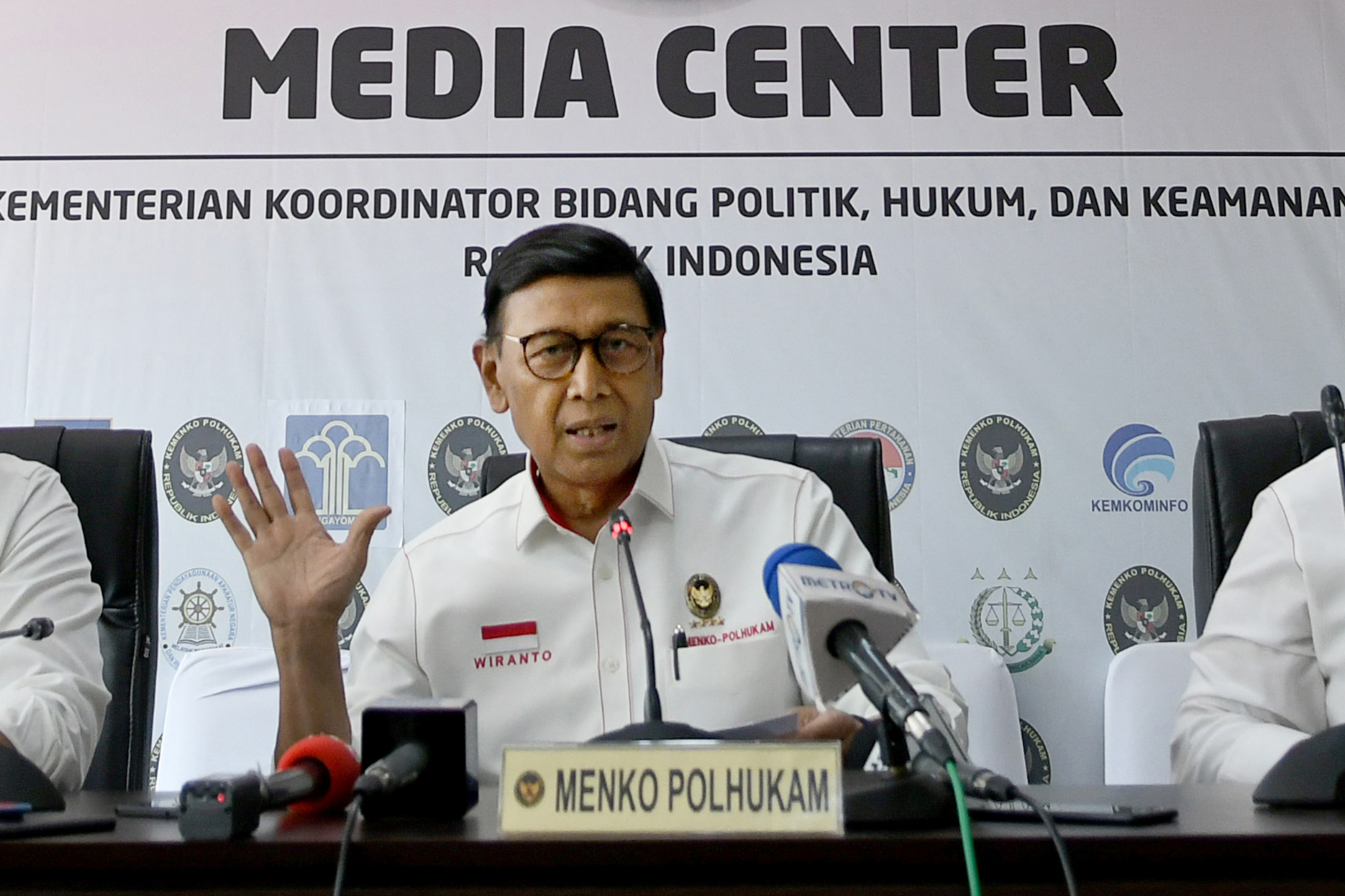 Menko Polhukam, Wiranto.