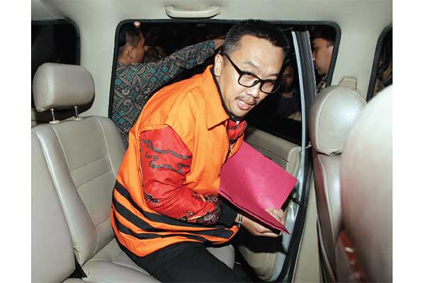 Mantan Menteri Pemuda dan Olahraga (Menpora) Imam Nahrawi, yang menjadi tersangka kasus dugaan suap terkait dana hibah KONI