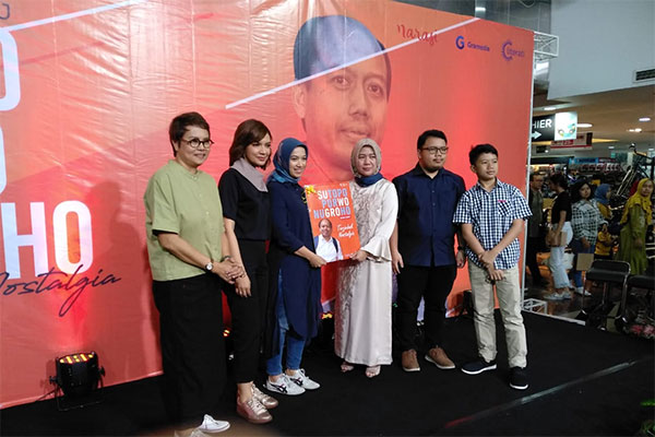 Peluncuran buku Sutopo Purwo Nugroho, di Gramedia Matraman