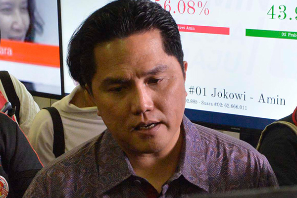 Ketua KOI Erick Thohir
