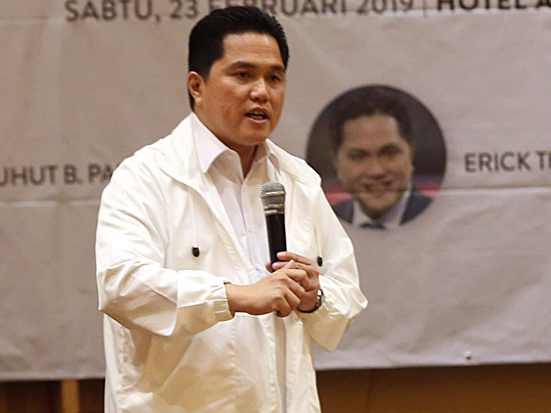 Ketua Umum KOI Erick Thohir