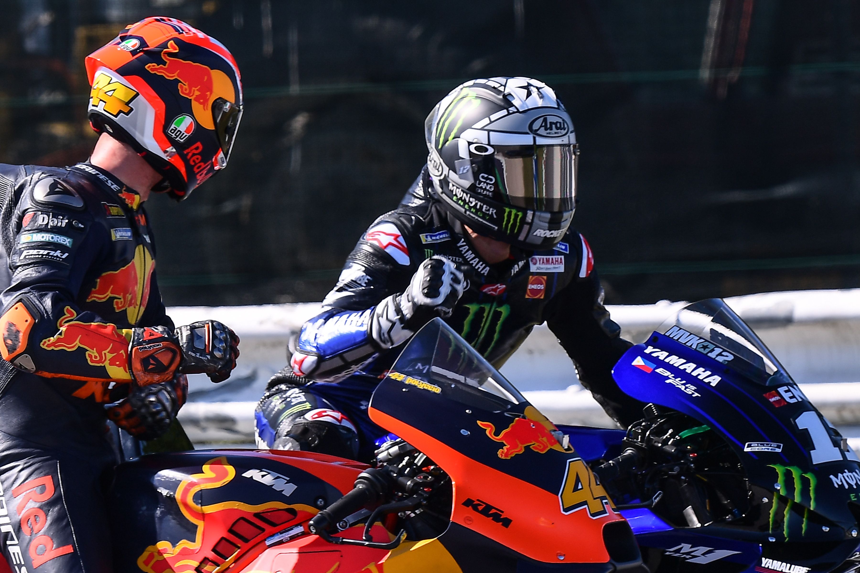 Maverick Vinales (Monster Energy Yamaha MotoGP) meraih pole position GP San Marino.