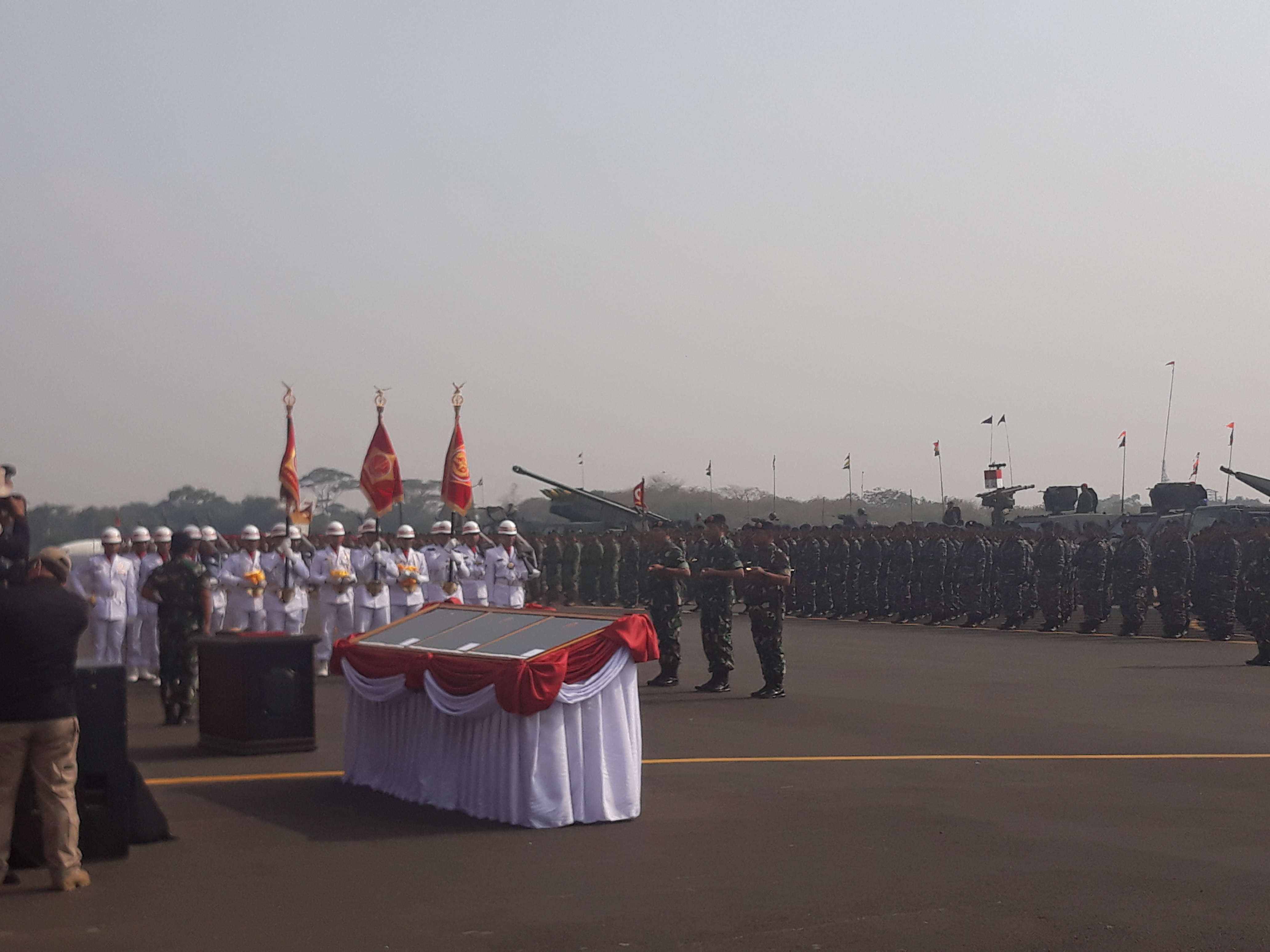 Tiga Komando Gabungan Wilayah Pertahanan TNI Diresmikan