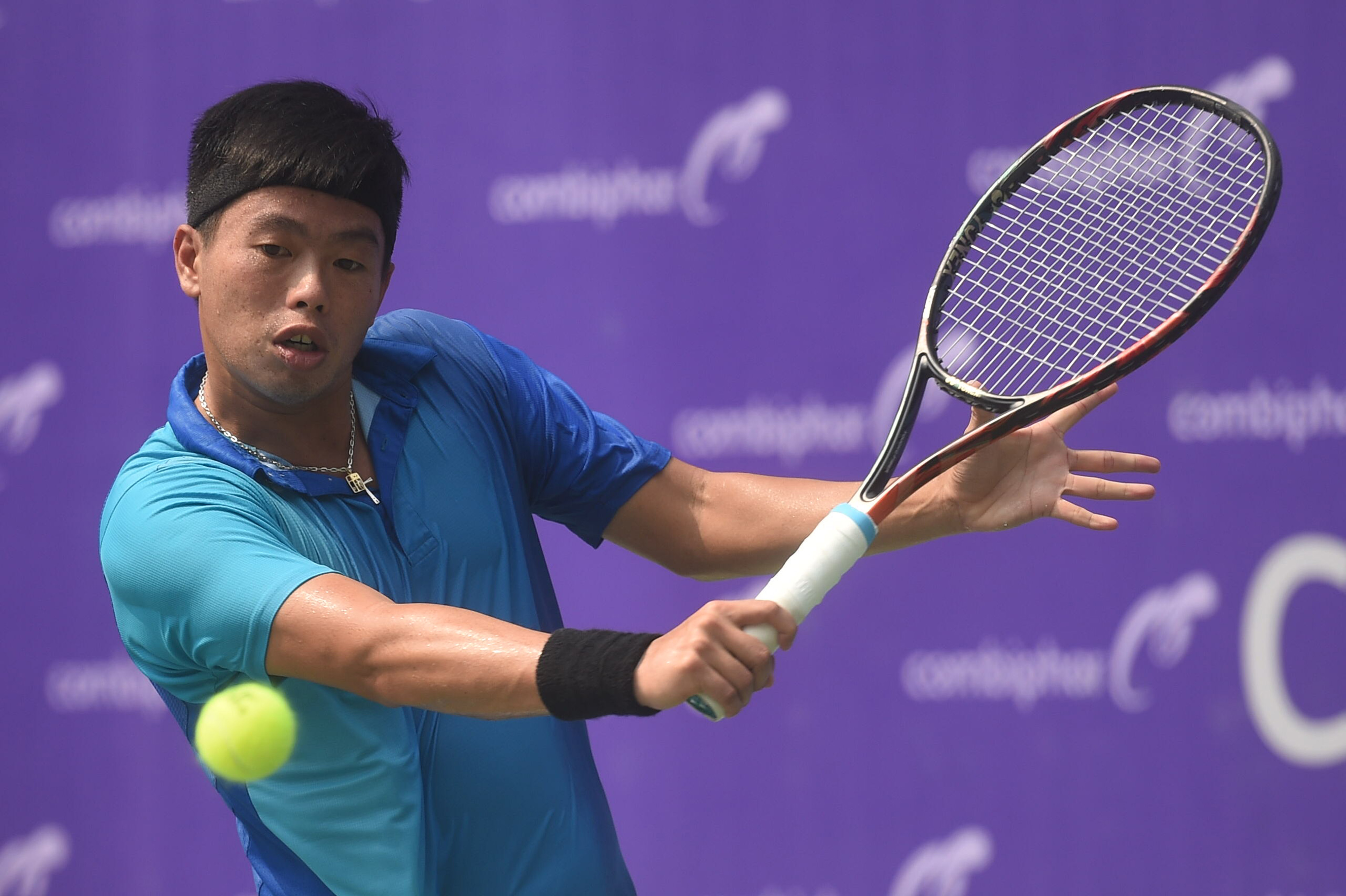 Anggota tim Piala Davis Indonesia David Agung Susanto