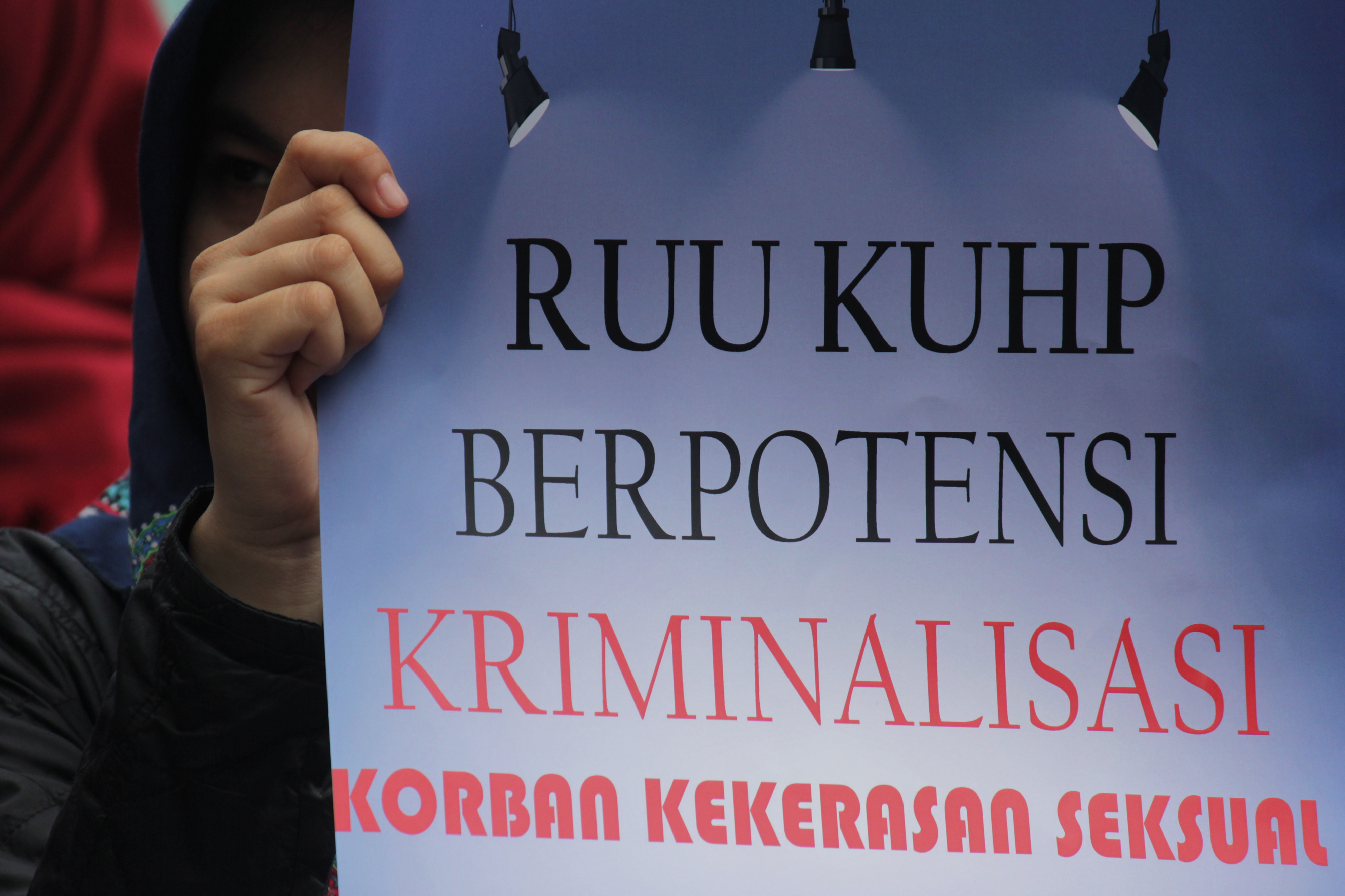 Ilustrasi Demonstrasi tolak RUU KUHP