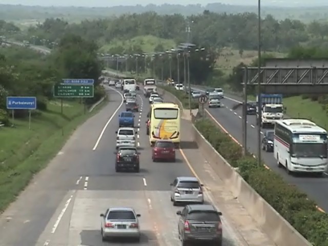 Arus Cipularang mulai lancar.