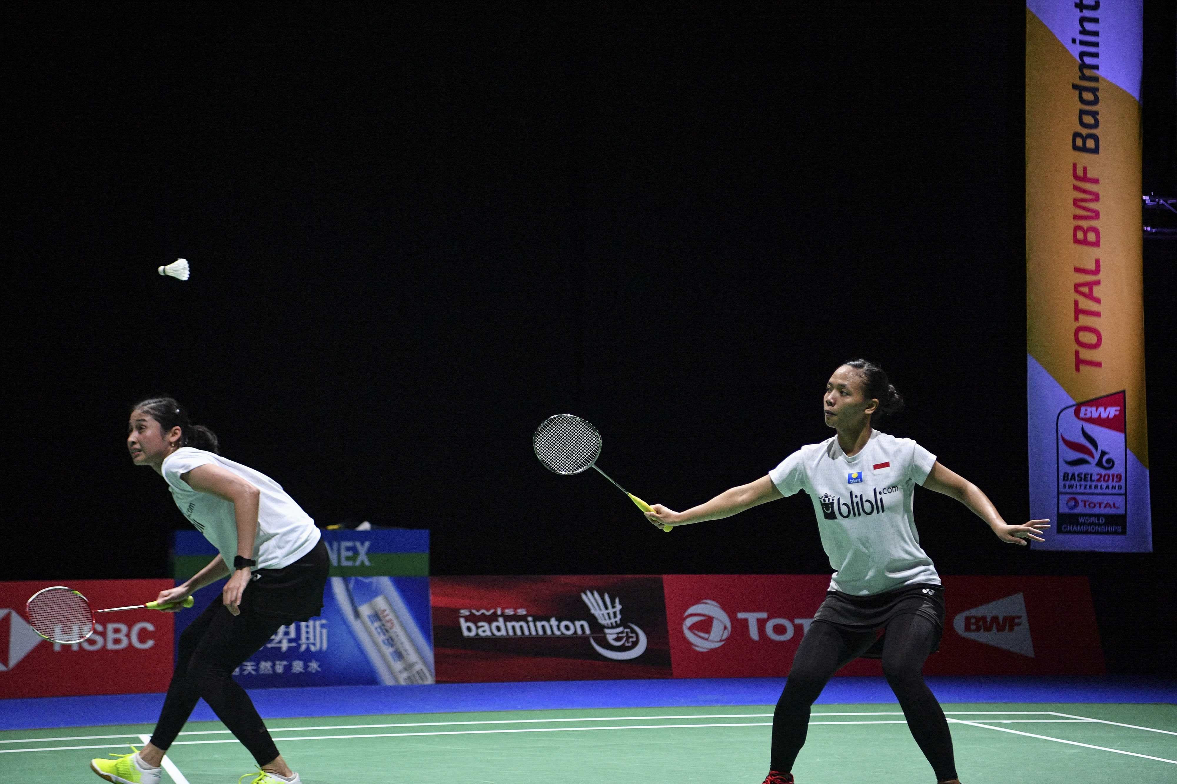 Ganda putri Indonesia, Della Destiara Haris/Rizki Amelia Pradipta, lolos ke final Vietnam Open 2019.