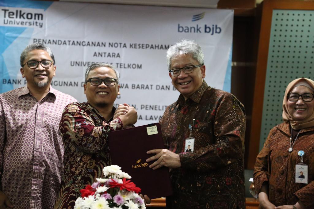 Kerja Sama Sumber Daya Institusi Bank BJB-Telkom University.