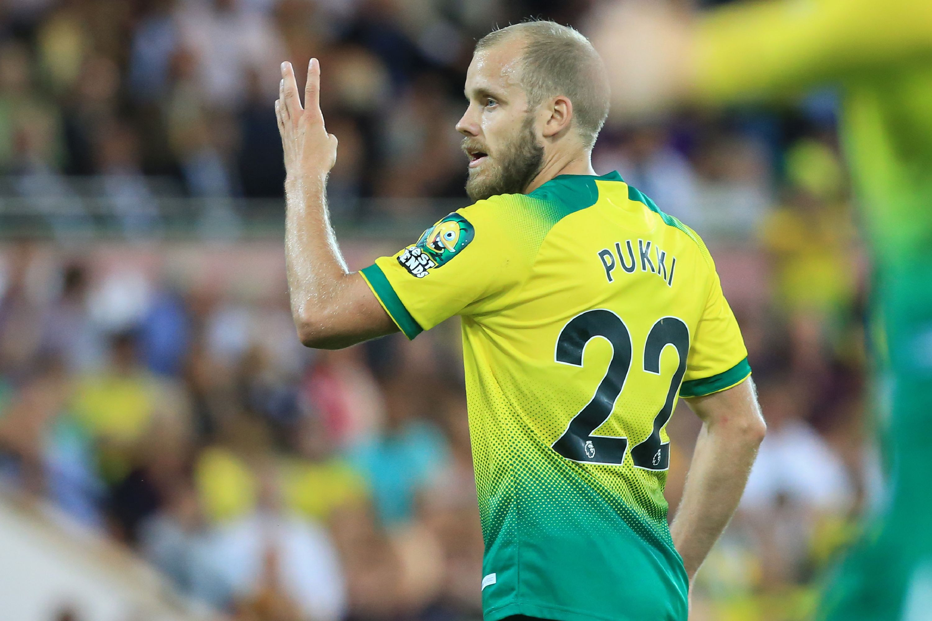 Striker Norwich City Teemu Pukki