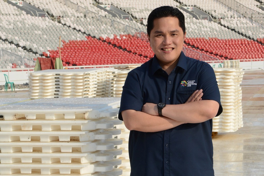 Ketua Umum Komite Olimpiade Indonesia (KOI), Erick Thohir.