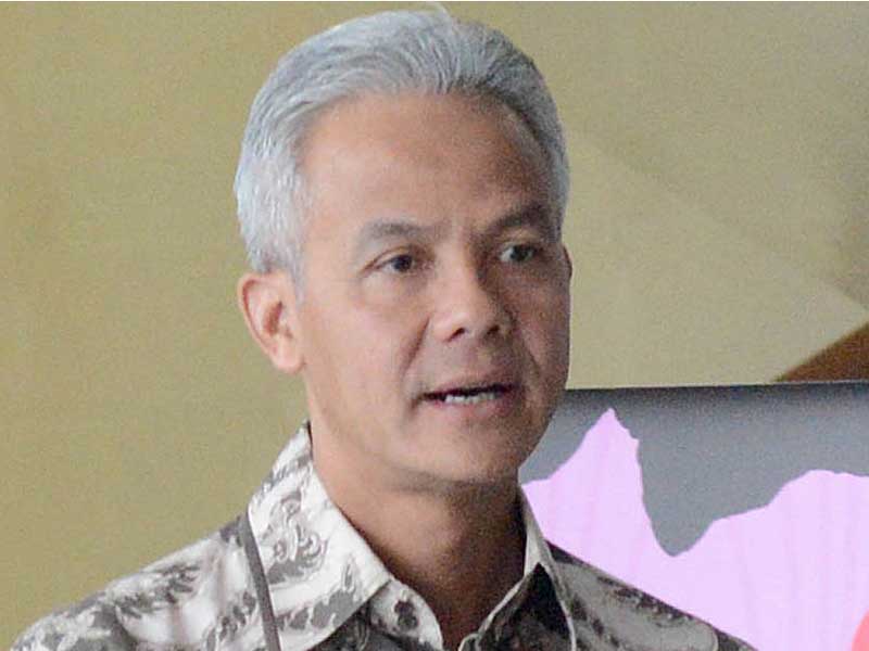Gubernur Jawa Tengah Ganjar Pranowo.