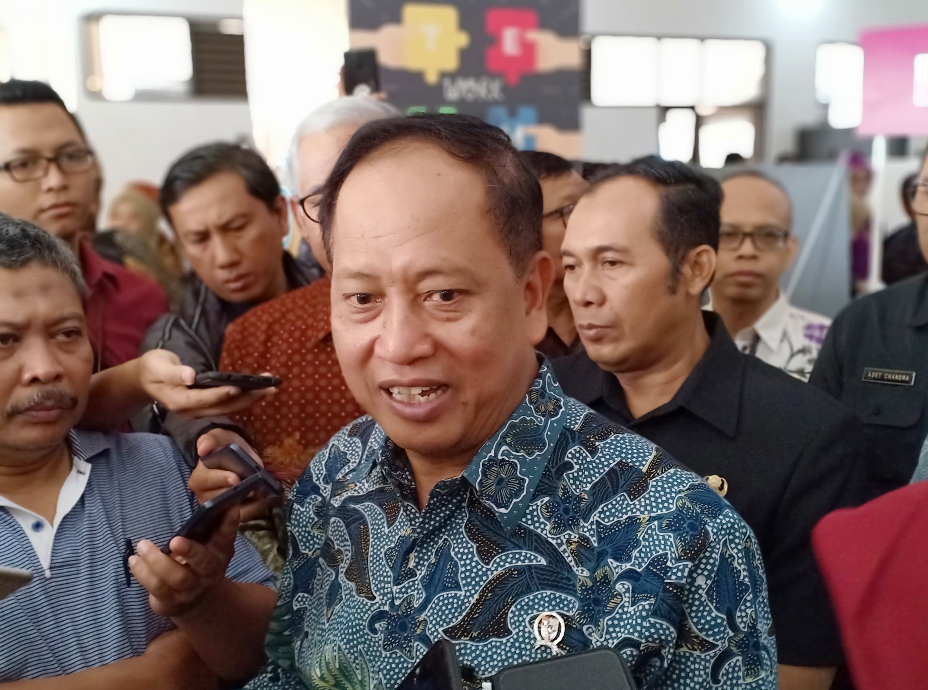Menristekdikti Mohamad Nasir mengajak mahasiswa berdialog dalam menyikapi RUU KUHP dan UU KPK