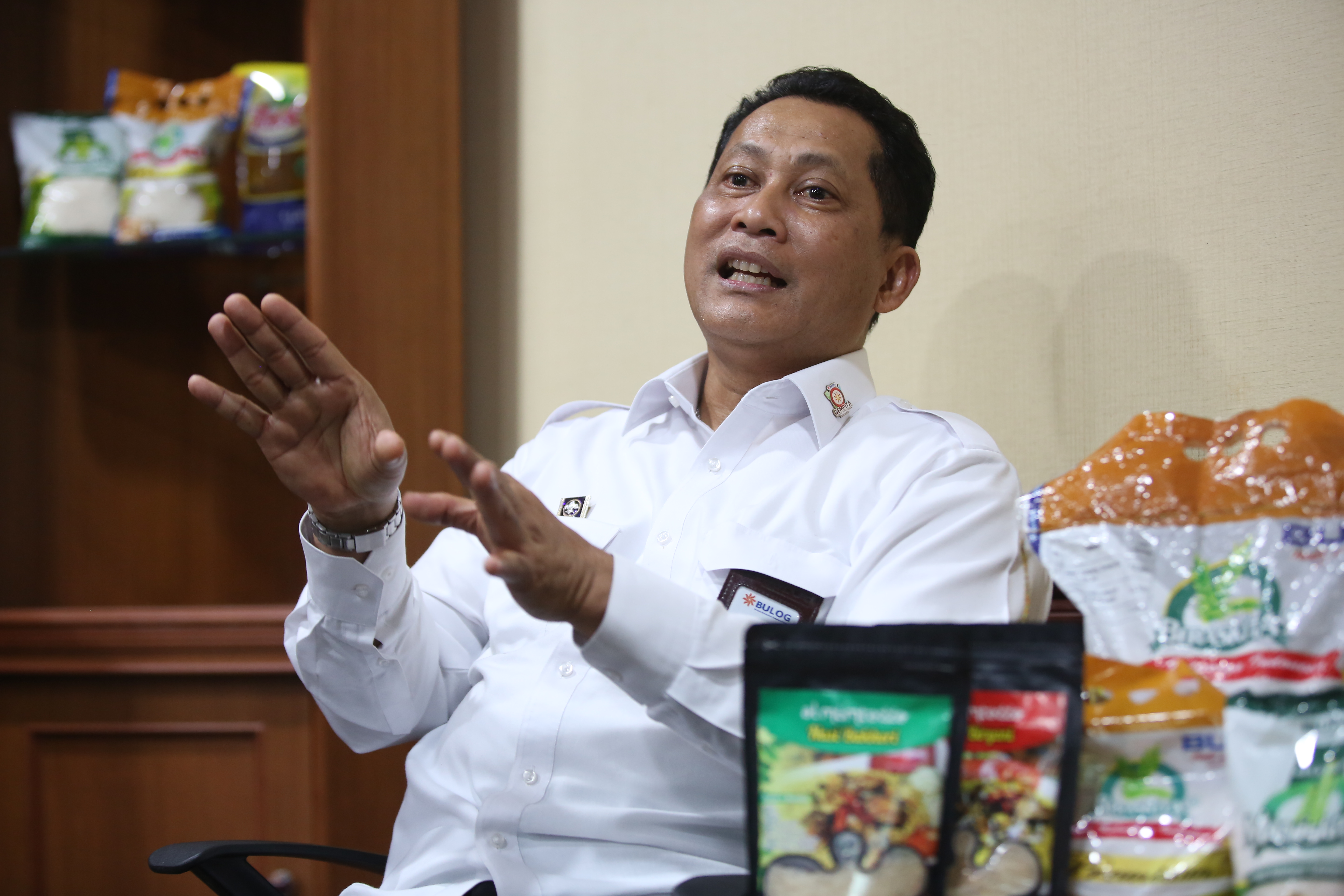 Direktur Utama Perum Bulog Budi Waseso