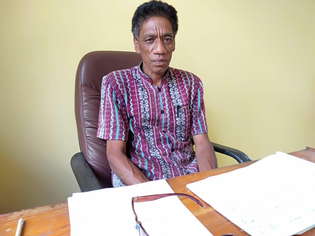 Kepala Desa Nubamado Kunan Gaspar