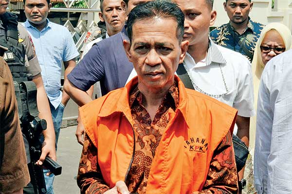 Bupati nonaktif Mesuji, terdakwa kasus suap fee proyek pada Dinas PUPR Kabupaten Mesuji