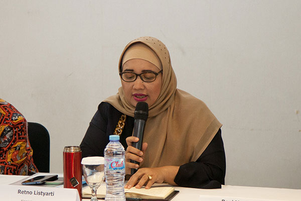 Komisioner KPAI Bidang Pendidikan Retno Listyarti 