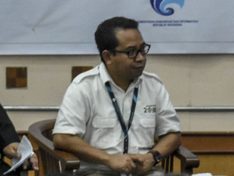 Pelaksana Tugas Kepala Biro Humas Kominfo Ferdinandus Setu