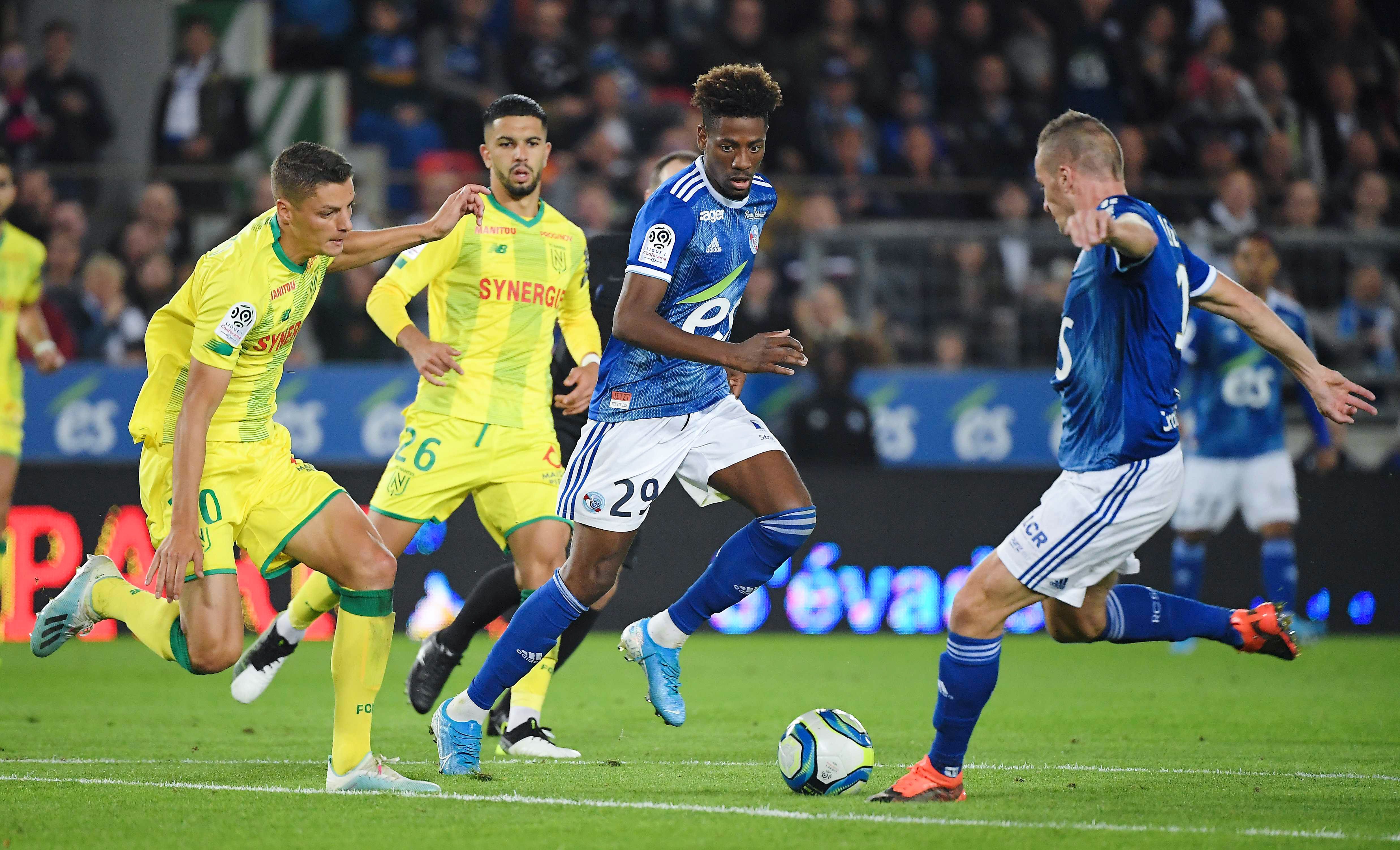 Laga Ligue 1 antara Nantes dan Strasbourg