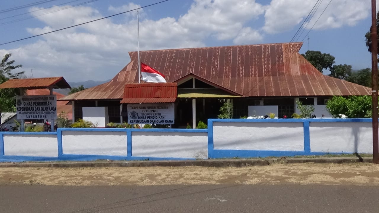 Salah satu sekolah di Flores Timur. Pemerintah setempat telah menyalurkan lebih dari Rp30 miliar dana BOS untuk sejumlah sekolah
