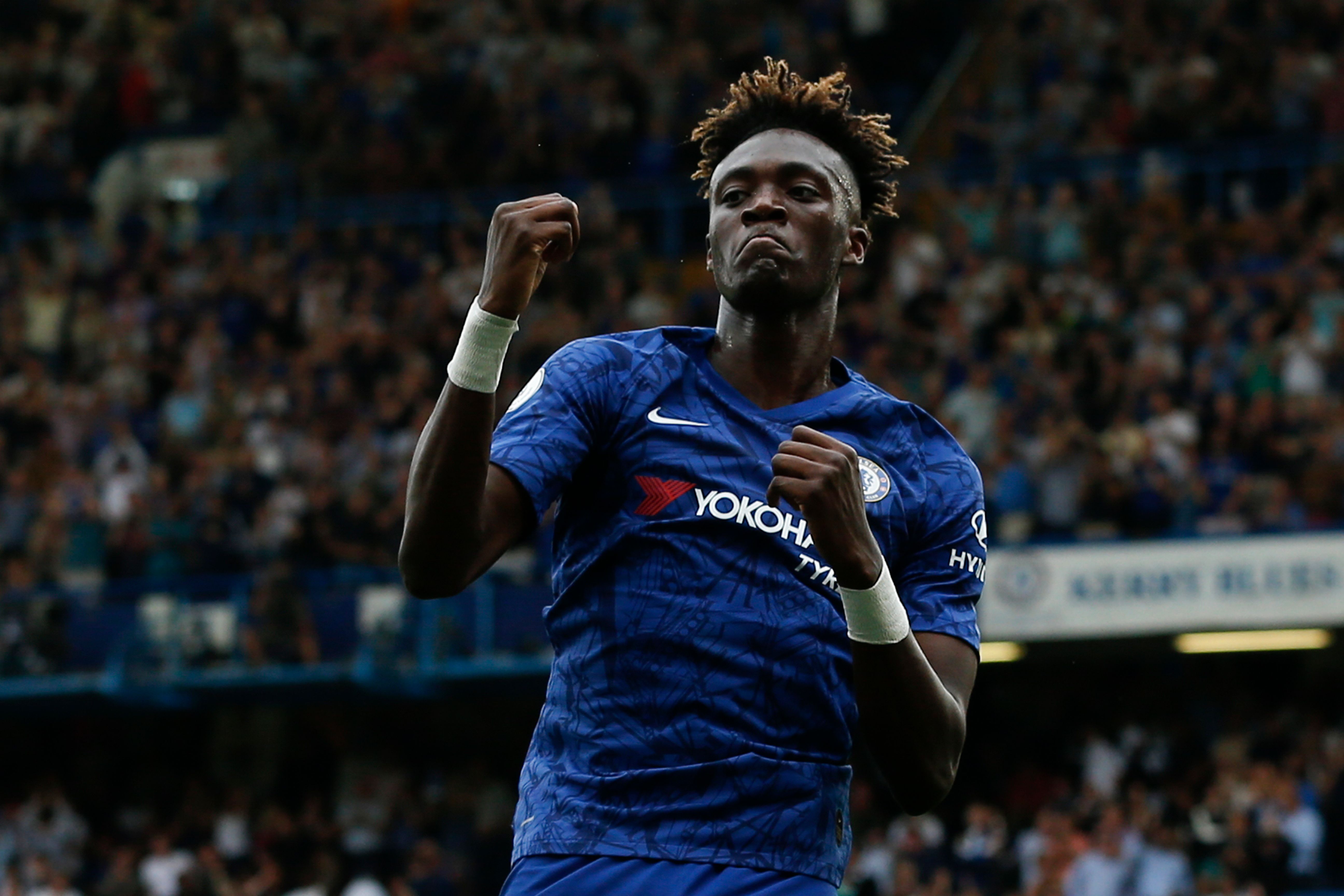 Chelsea's English striker Tammy Abraham 