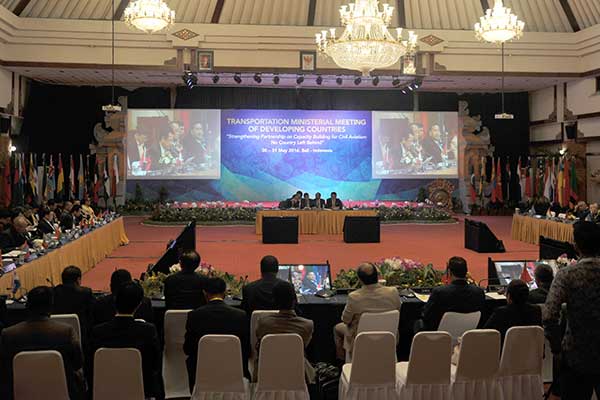 Pertemuan Organisasi Penerbangan Sipil Internasional (ICAO).