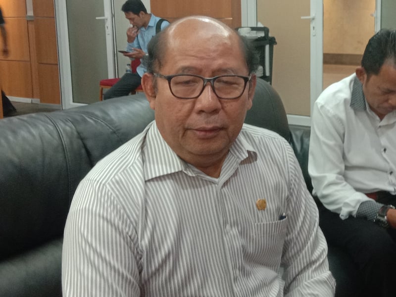 Anggota DPRD DKI Jakarta dari Fraksi PDIP, Pantas Nainggolan. 