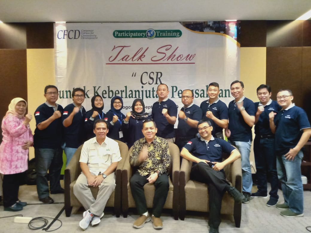 Materi Pelatihan CFCD Beri Ilmu Baru Soal CSR ke Korporasi