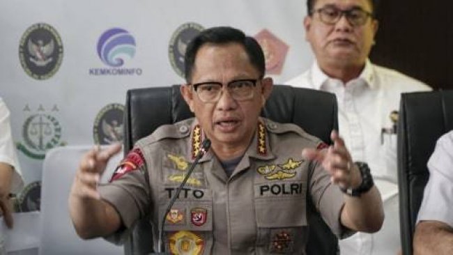  Kapolri Jenderal Pol Tito Karnavian. 