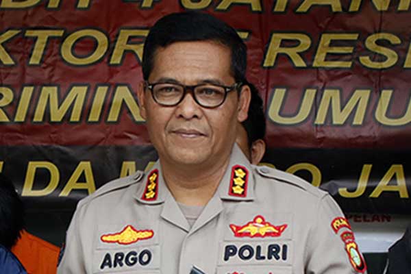 Kepala Bidang Humas Polda Metro Jaya Komisaris Besar Polisi Argo Yuwono.