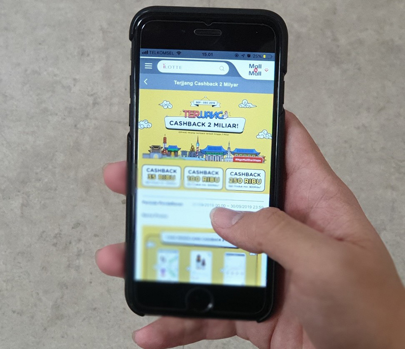 Mal daring iLotte luncurkan program TerJjang dalam rangka ulang tahun ke-2 mereka.