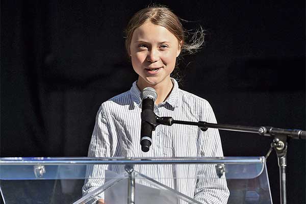 Aktivis lingkungan asal Swedia, Greta Thunberg