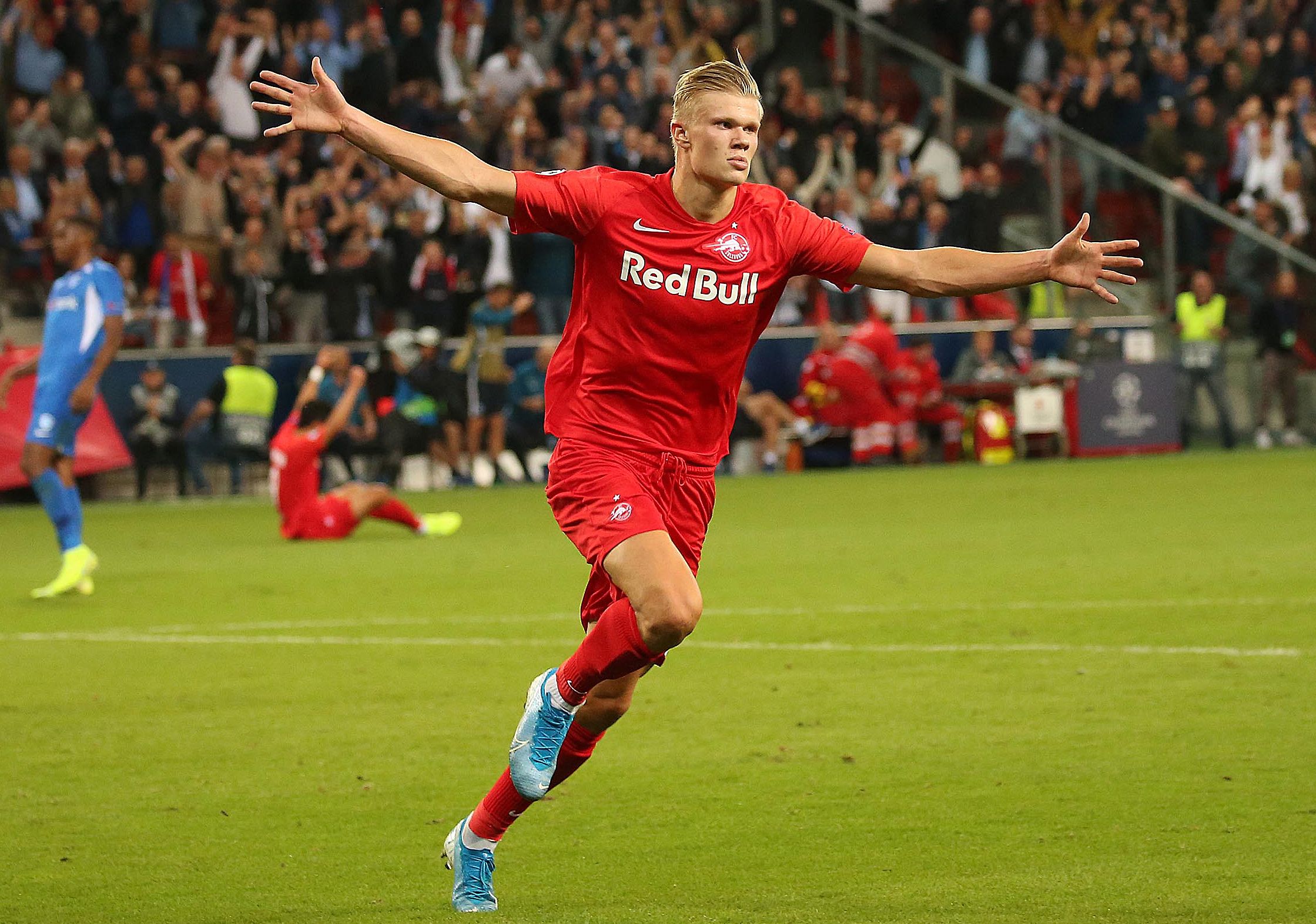 Penyerang Salzburg Erling Braut Haaland
