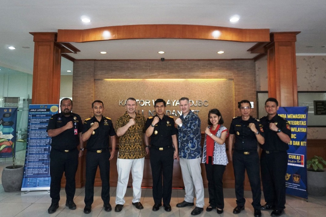 Bea Cukai AS Bahas Kerja Sama dengan Bea Cukai Bali Nusa Tenggara