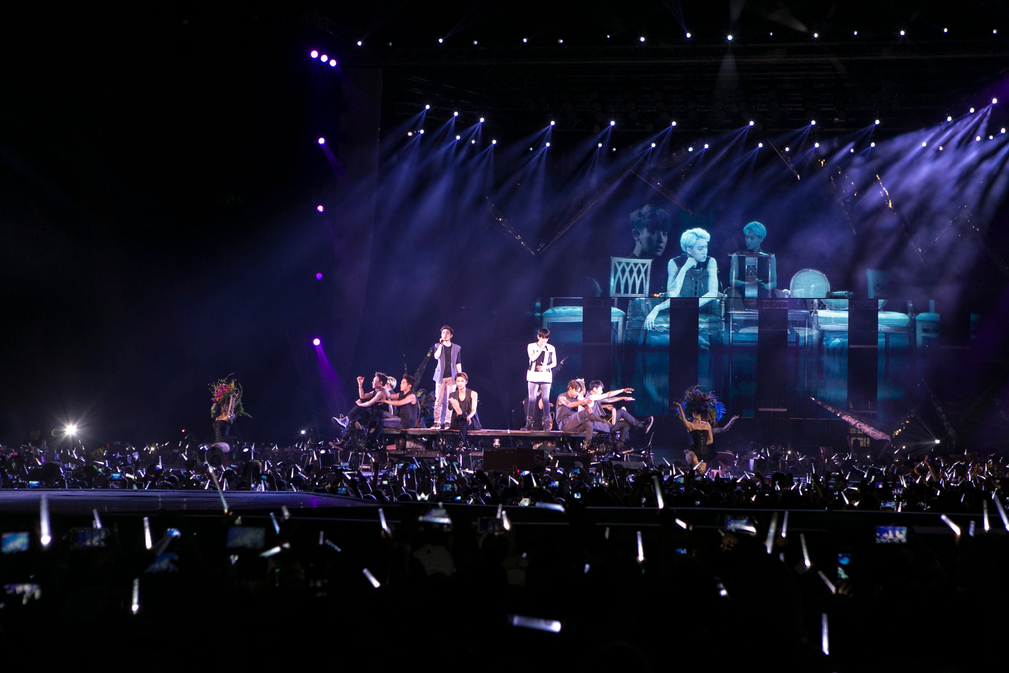 Konser Exo di Jakarta, 2014 lalu.