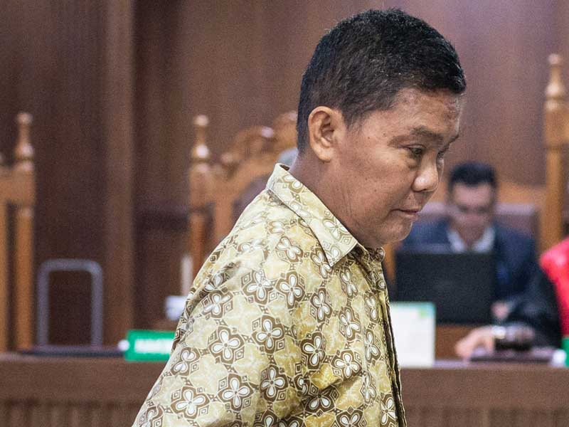 Mantan Plt Kepala Dinas Pekerjaan Umum Kabupaten Pegunungan Arfak Papua Barat Natan Pasomba.