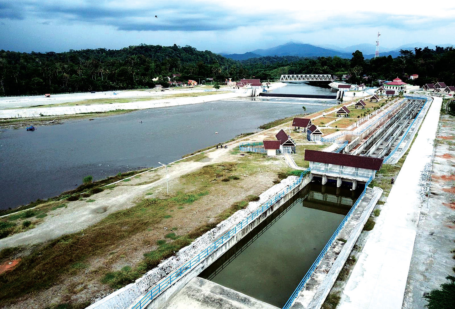 Bendungan Baliase merupakan proyek strategis nasional yang mendapat pendampingan TP4D di Luwu Utara, Sulawesi Selatan,