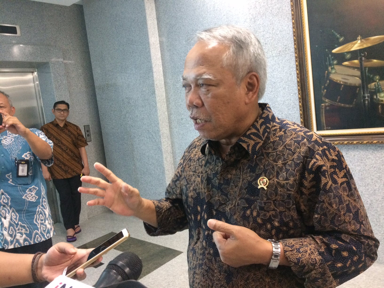 Menteri Pekerjaan Umum dan Perumahan Rakyat (PUPR) Basuki Hadimuljono.